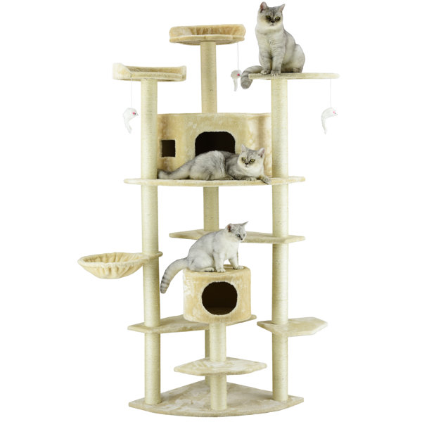 Go Pet Club 80" Cat Tree & Reviews Wayfair
